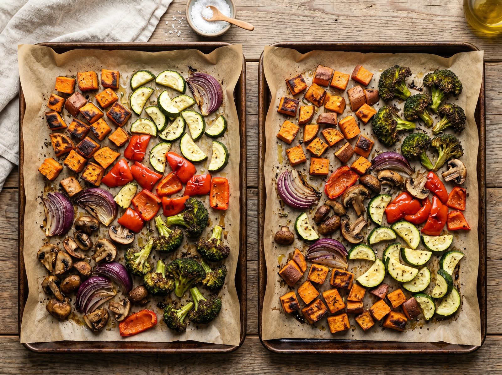Roasted Vegetable Medley Base (The All-Week Workhorse)