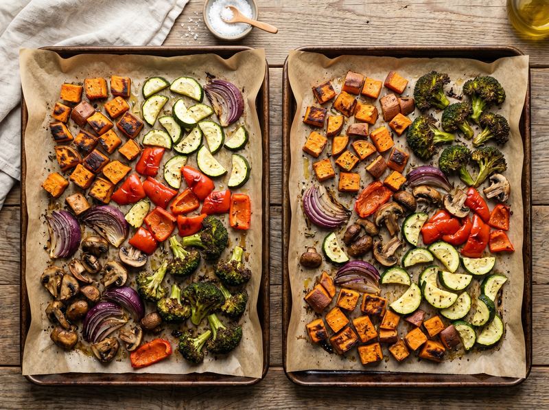 Roasted Vegetable Medley Base (The All-Week Workhorse)