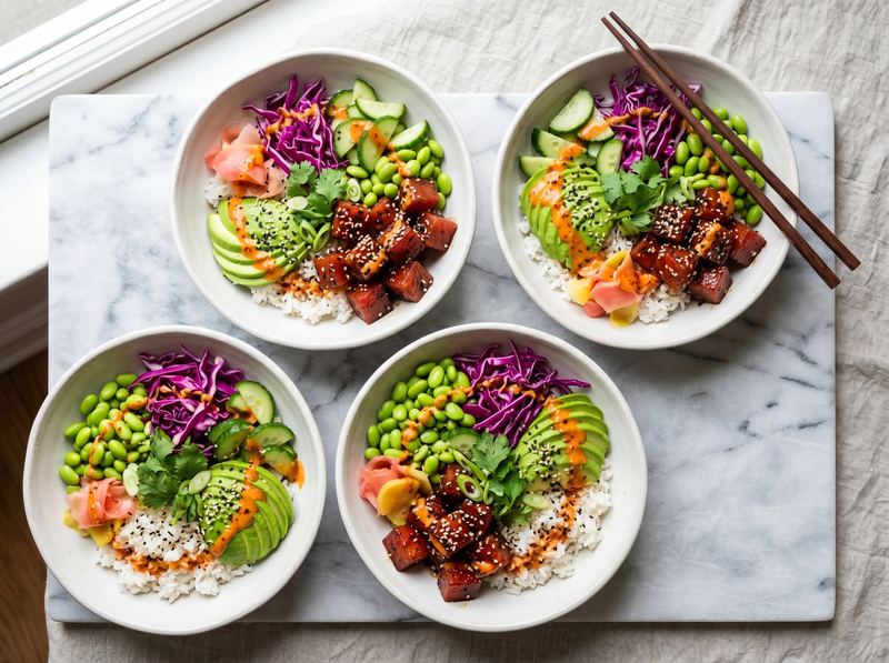 Watermelon Poke Bowl