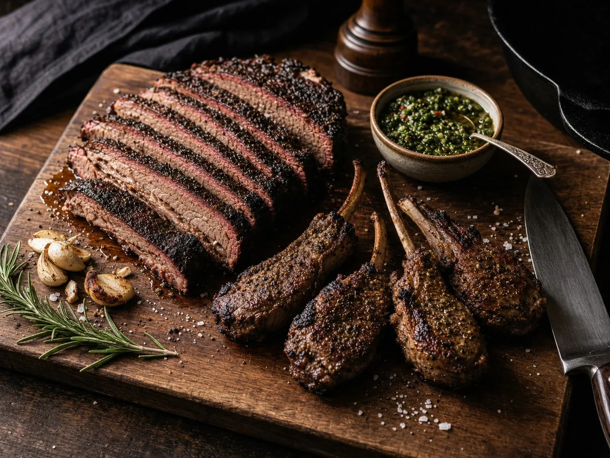 A signature dish from the Meaty but Whole chapter